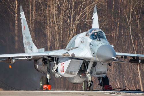 Muc kich MiG-29SMT, Su-34 Khong quan tap tran ban ten lua-Hinh-5